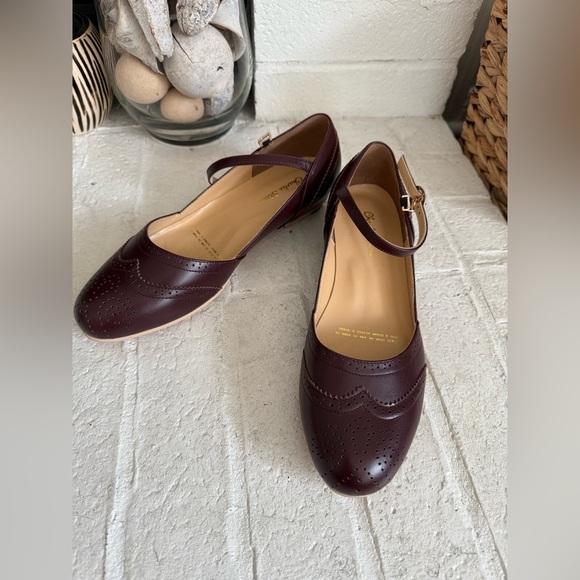 Charlie Stone Dark Cacao Ballet Mary Jane Flats Size 9.5 40 NWT - Picture 3 of 10